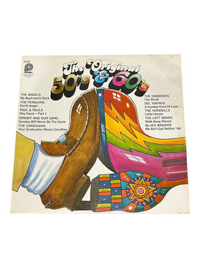 Vintage The Original 50's And 60's Vinyl LP 1967 Pickwick Oldies Black Canada